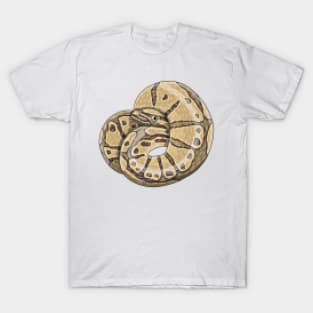 8bit hypomelanistic ball python T-Shirt